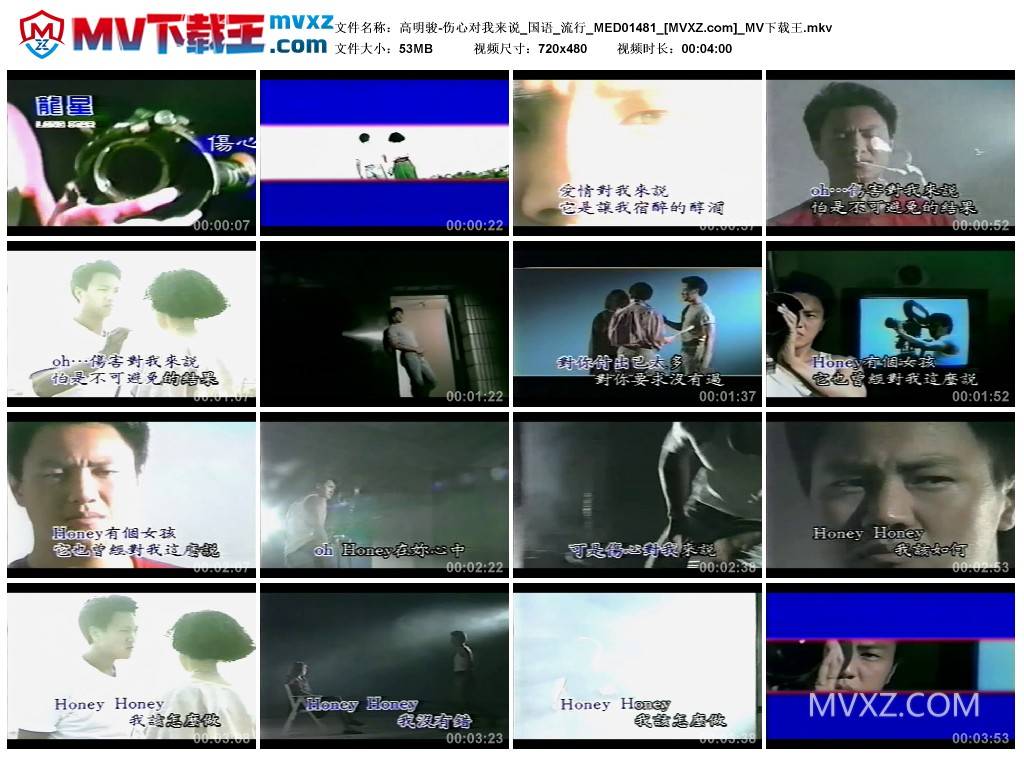 高明骏-伤心对我来说_国语_流行_MED01481